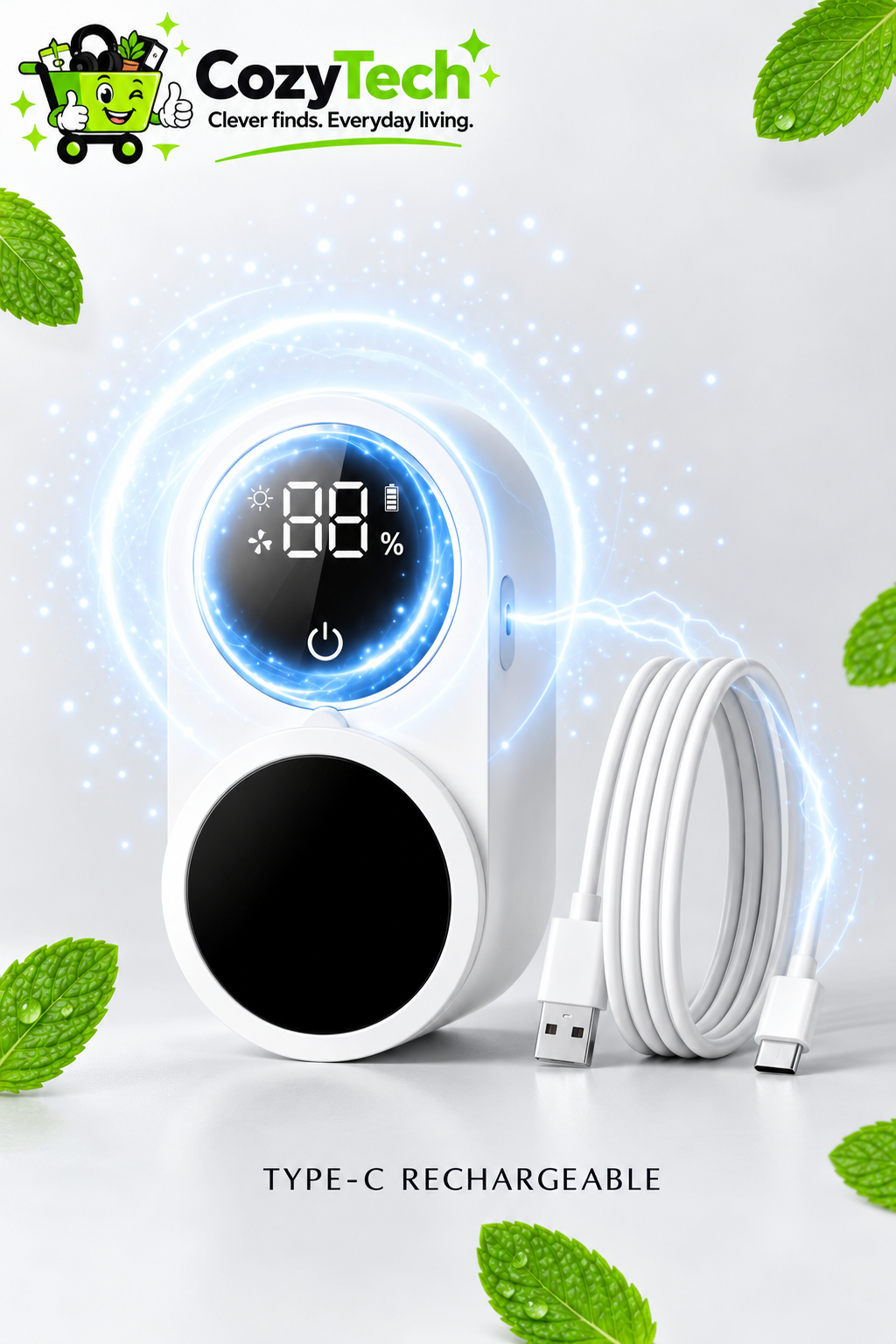 Cozy Tech™ Fresh Brush™UV Toothbrush Sanitizing Station